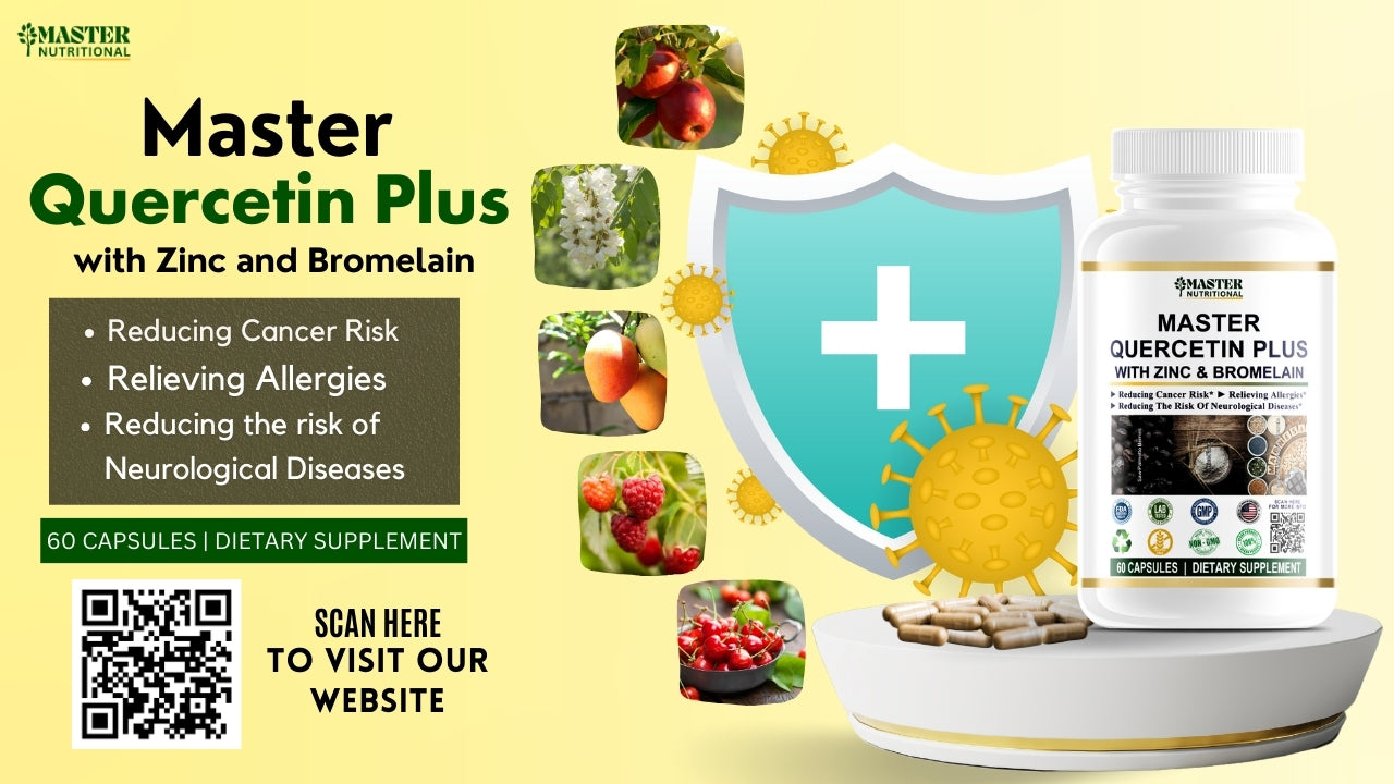 Master Quercetin Plus: Best Quercetin Supplement for Immune Support an ...