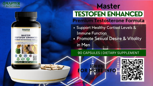 Master Testofen Enhanced Premium Testosterone Formula: Unlocking Vitality for Men