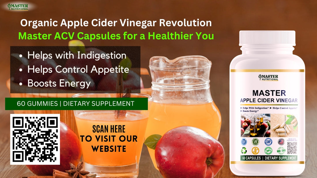 Organic Apple Cider Vinegar Revolution: Master ACV Capsules for a Healthier You