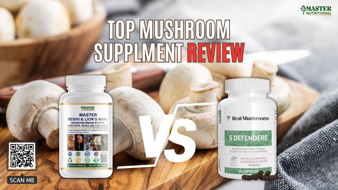 Best Mushroom Supplements Review: Master Immune Vs Real Mushrooms 5 Defenders