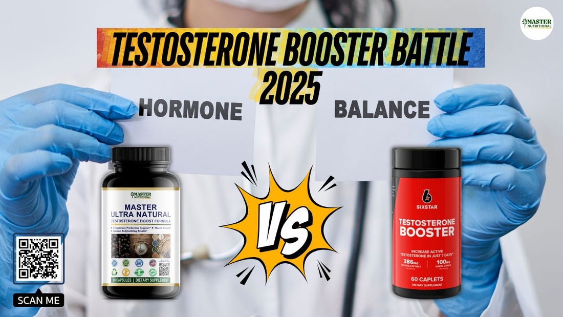 Best Testosterone Supplements 2025: Master Ultra Natural vs Six Star Testosterone Booster