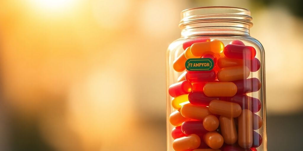 Vibrant fermented B vitamins bottle with glowing energy.