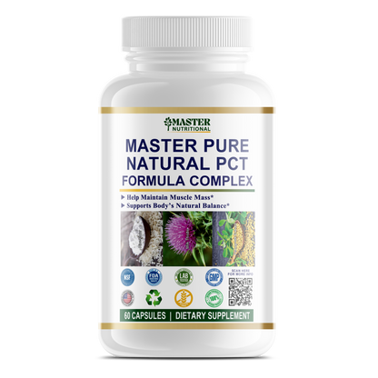 Master Pure Natural PCT Formula Complex: Addressing Hormonal Balance and Well-being