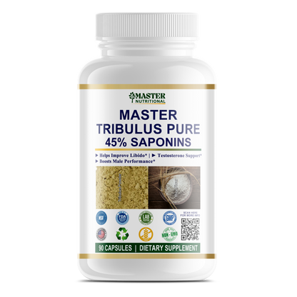 Master Tribulus Pure - Feel the Positive Effects on Testosterone Levels, Sexual and Heart Health