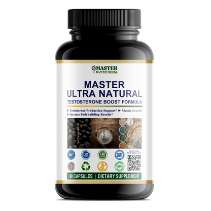 Master Ultra Natural Testosterone Boost Formula: Amplify Your Testosterone and Enhance Muscle Mass