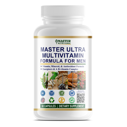 Master Ultra Multivitamin Formula for Men - Uncover Your Peak Vitality