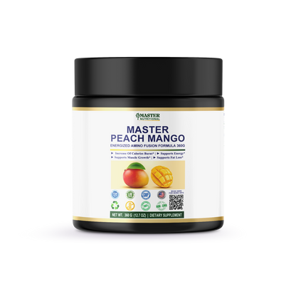 Master Peach Mango Energized Amino Fusion Formula - Supports Energy from Time to Time!