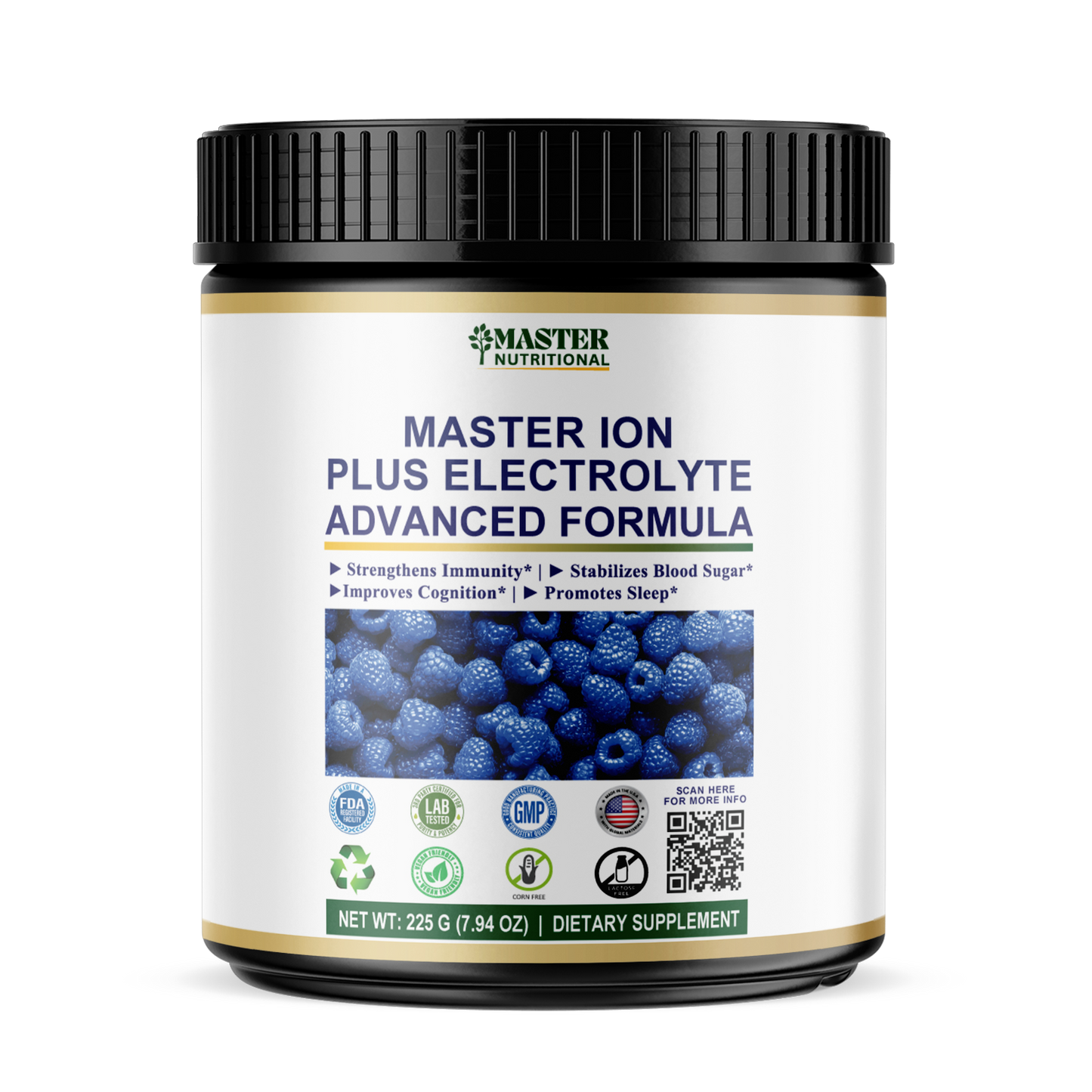 Master ION Plus Electrolyte Advanced Formula for Healthy Real Hydration & Rapid Immune Boost