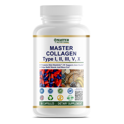 Master Collagen (Full Spectrum): Your Ultimate Joint Comfort and Skin Elasticity Formula