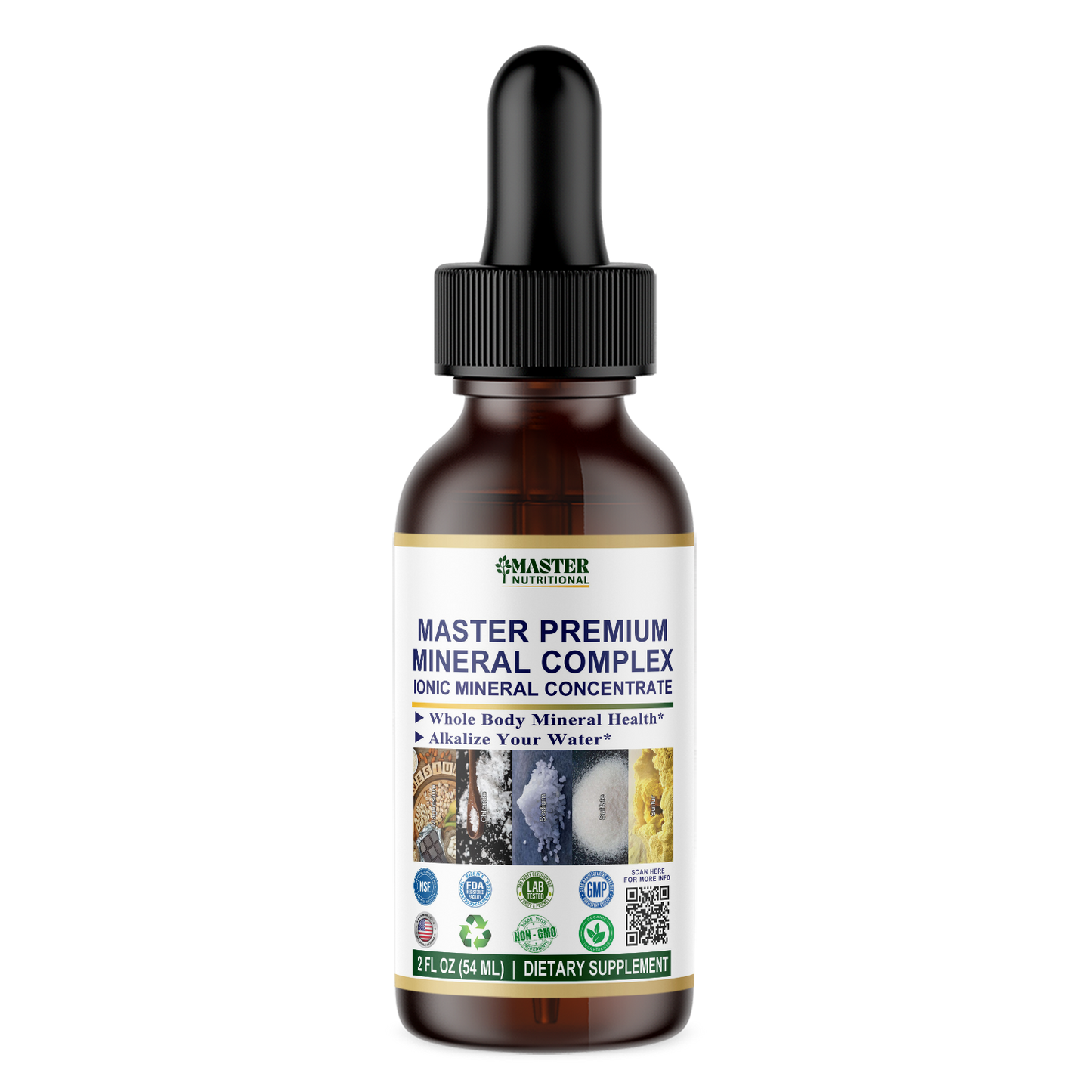 Master Premium Mineral Complex: The Bone, Nerve and Anxiety Solution