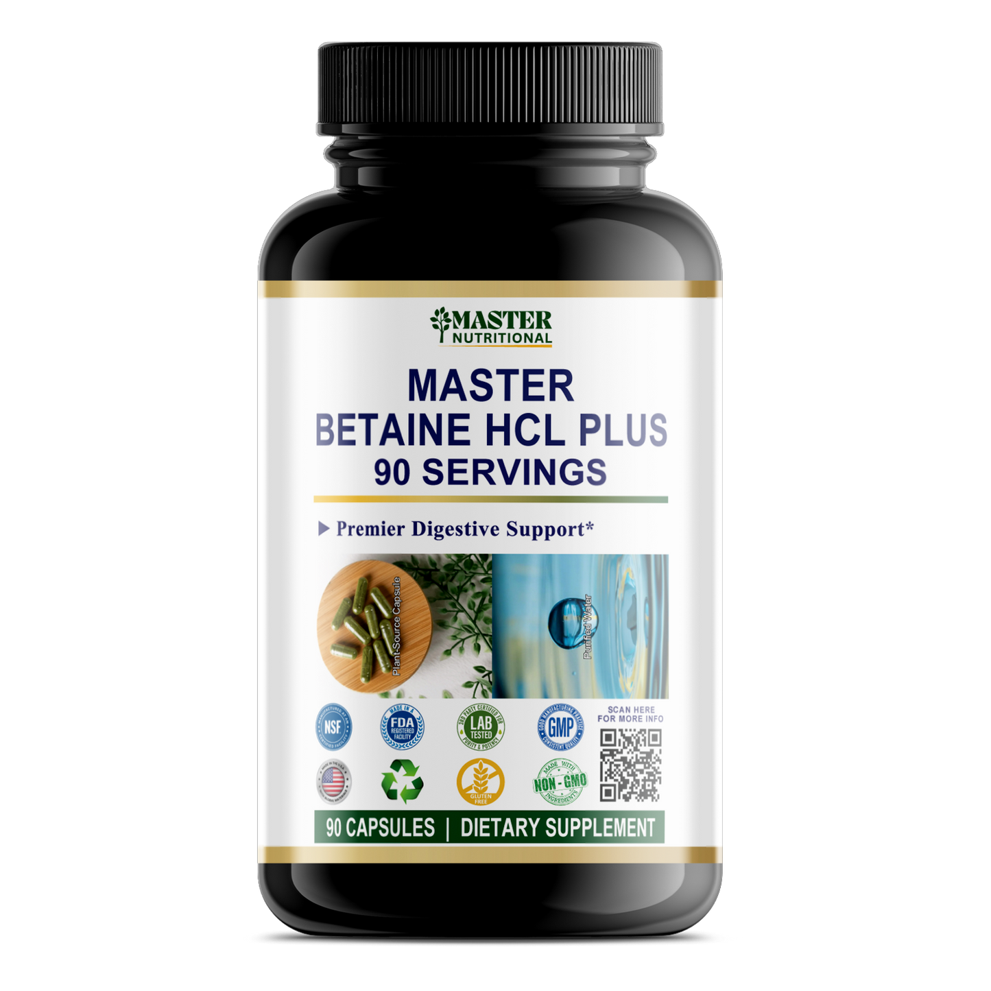 Master Betaine HCL Plus for a Superior Digestive Experience