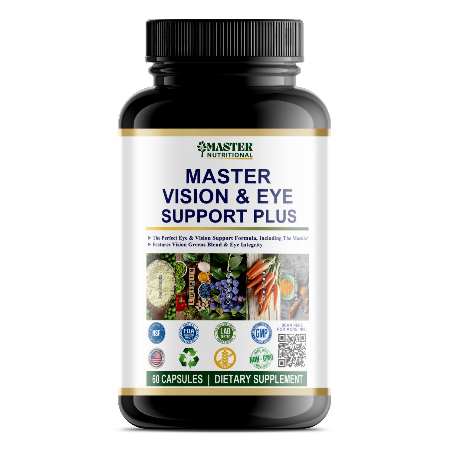 Master Vision & Eye Support Plus for a Clear Vision of a Healthier Tom ...