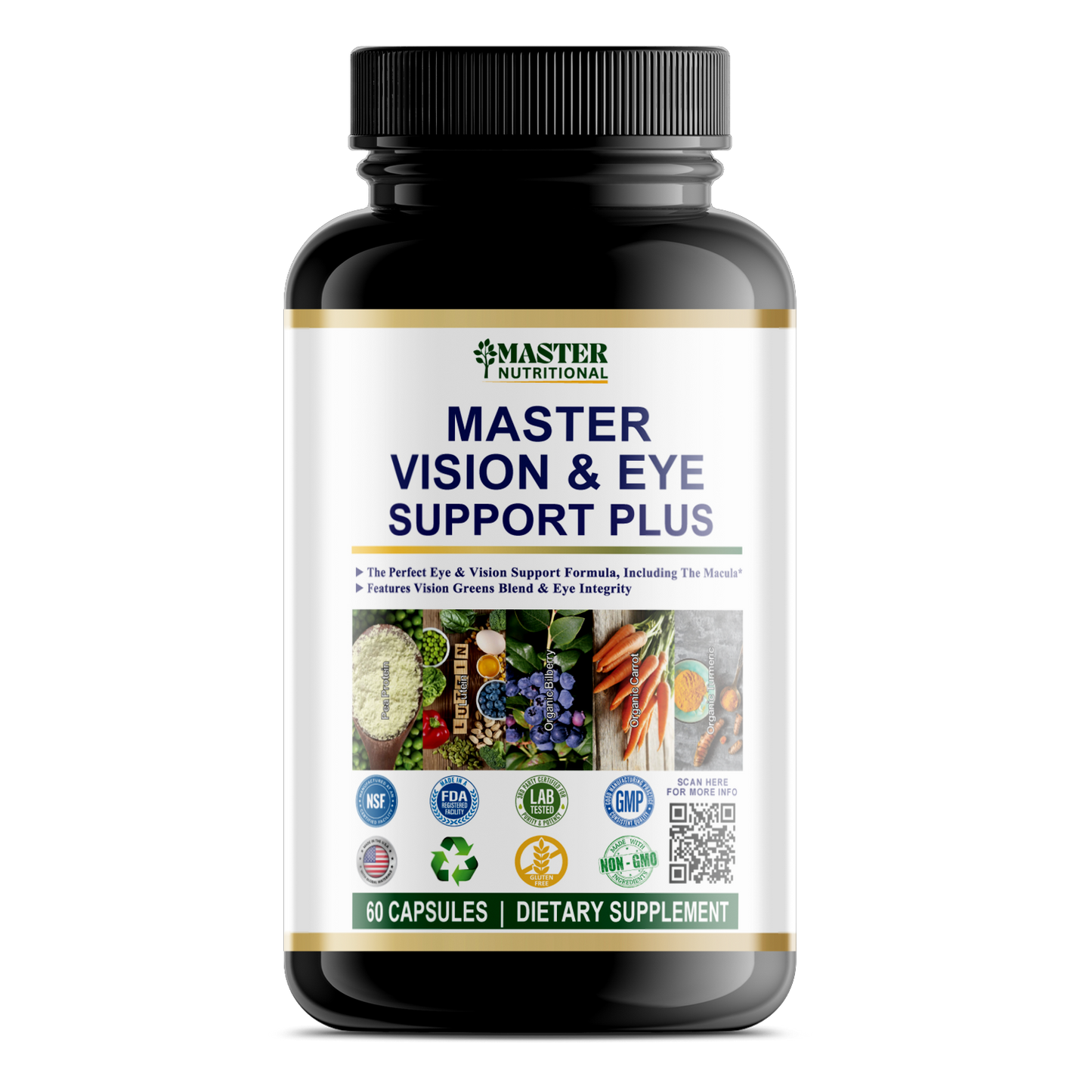 Master Vision & Eye Support Plus for a Clear Vision of a Healthier Tomorrow!