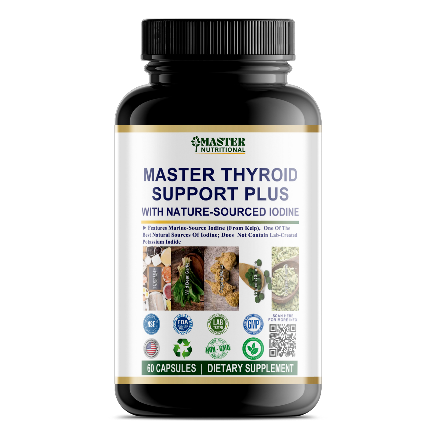 Master Thyroid Support Plus- A Premium Thyroid Care Supplement