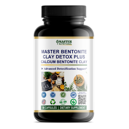 Master Bentonite Clay Detox Plus - Transform Your Body Cleanse Routine