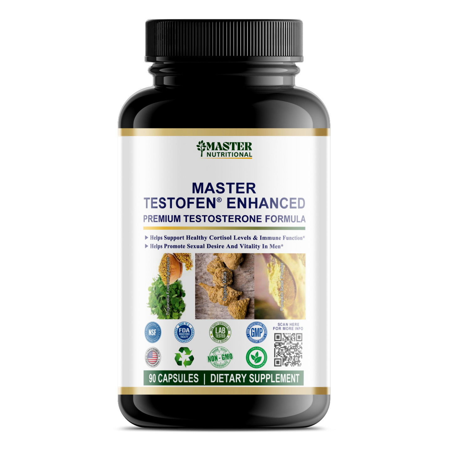 Master Testofen Enhanced Testosterone Formula: Enhance Intimacy and Boost Endurance