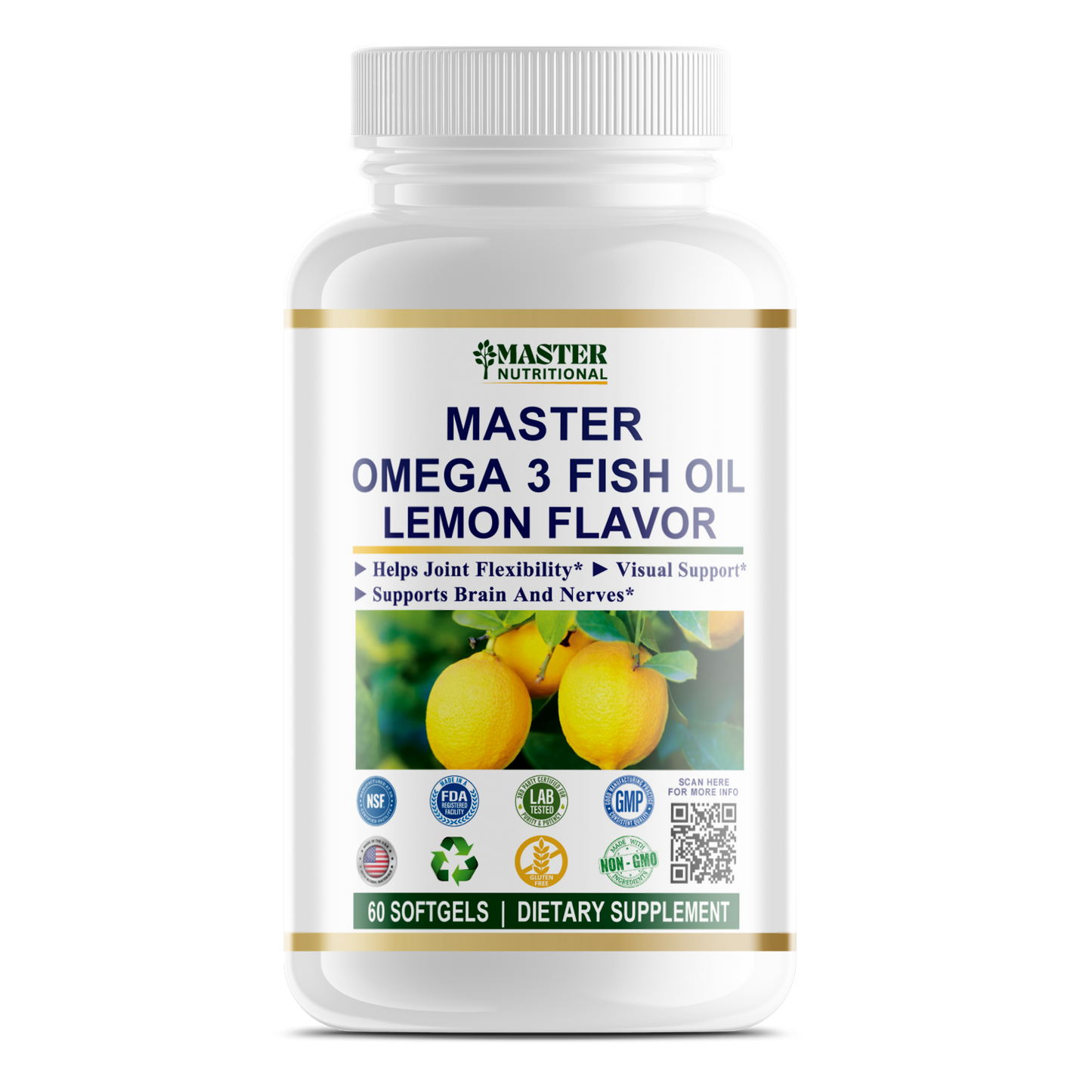 Master Omega 3 Fish Oil: Vital for Immune, Cardiovascular, and Blood Pressure Regulation