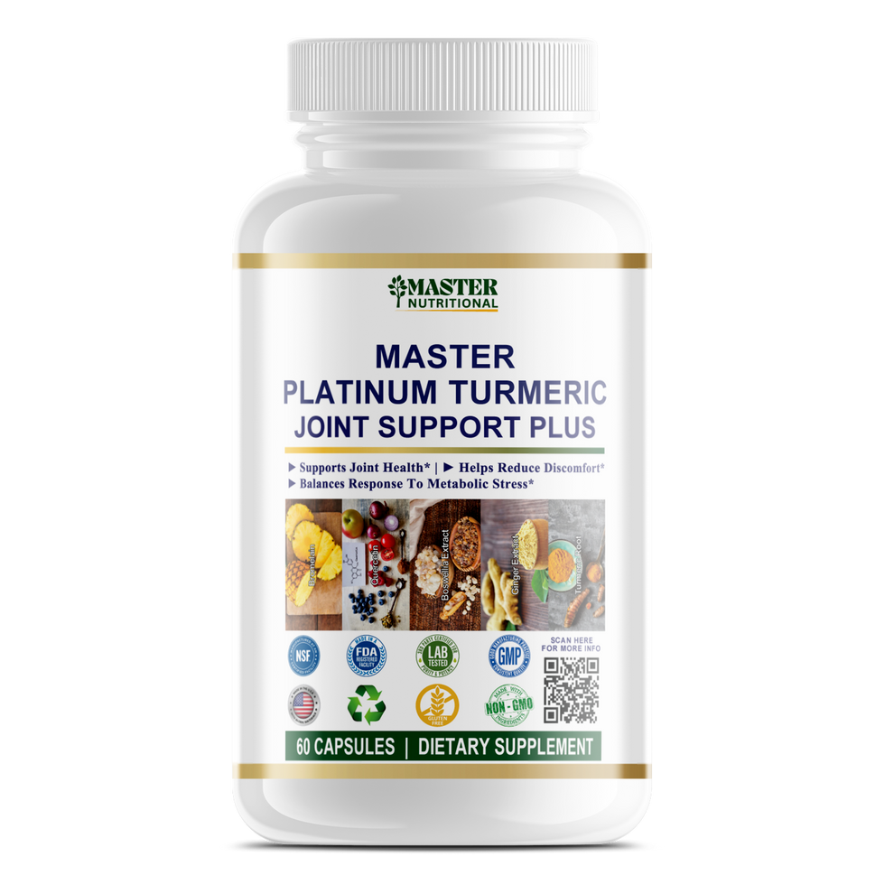 Master Platinum Turmeric Joint Support Plus – Natural Choice for a Mor ...