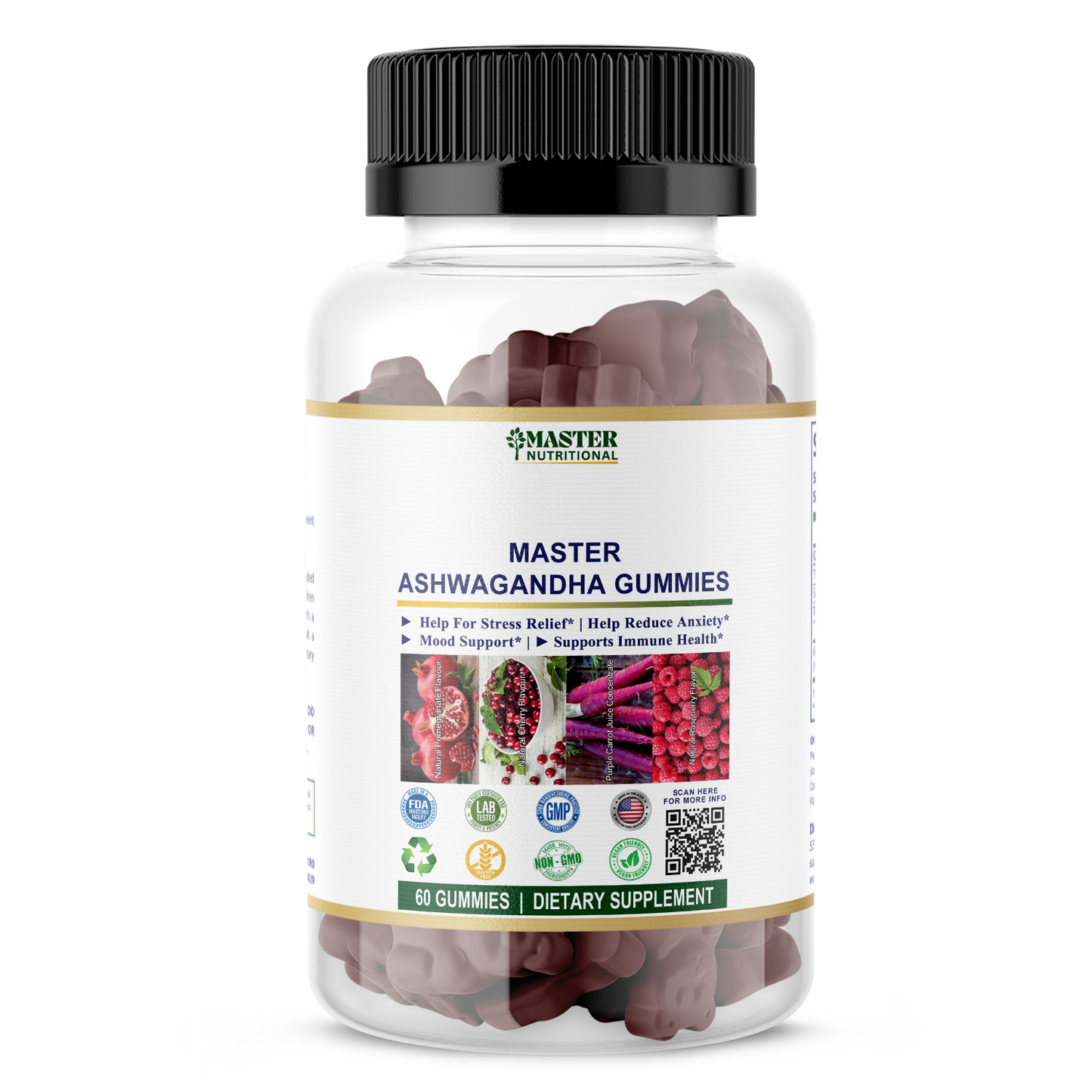 Master Ashwagandha Gummies: Elevate Your Mood, Support Your Immune, and Embrace a Healthier Life