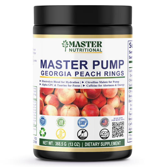 Pump Pre-Workout Georgia Peach Rings 312g