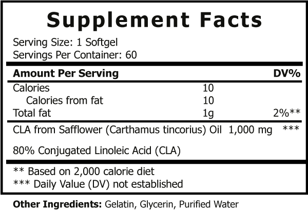 Master CLA Softgel: Your Guardian Against Unwanted Fat Storage