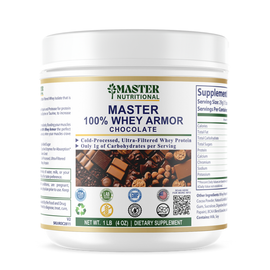 1lb 100% Whey Armor Isolate Protein Chocolate