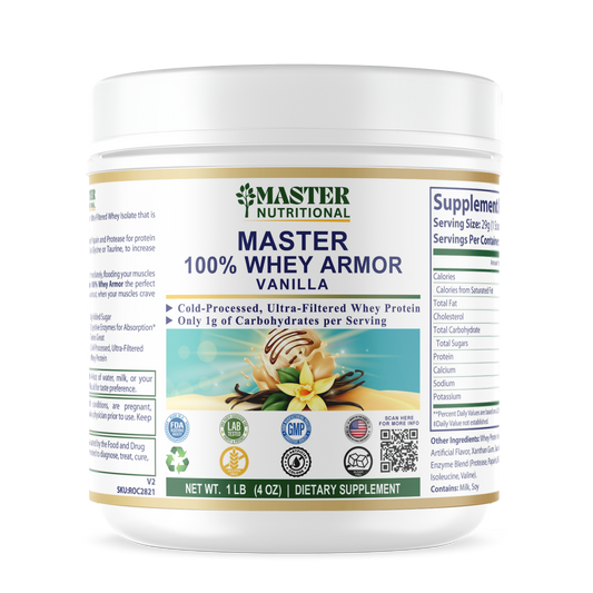 1lb 100% Whey Armor Isolate Protein Vanilla