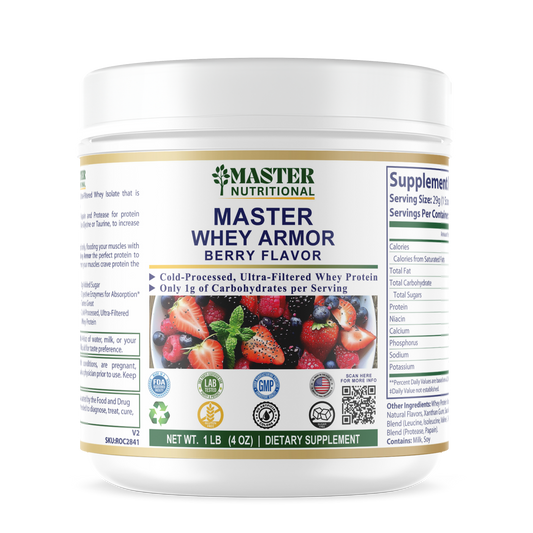 1lb Whey Armor Isolate Protein Berry