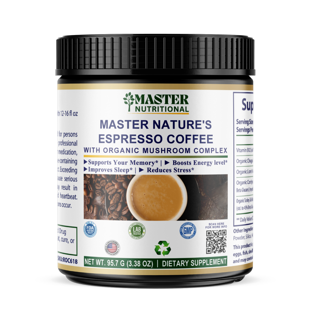 Nature's Espresso Coffee w/Organic Mushroom Complex