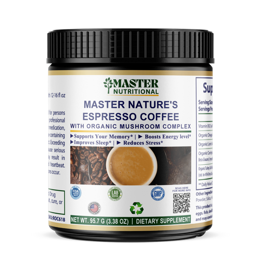 Nature's Espresso Coffee w/Organic Mushroom Complex