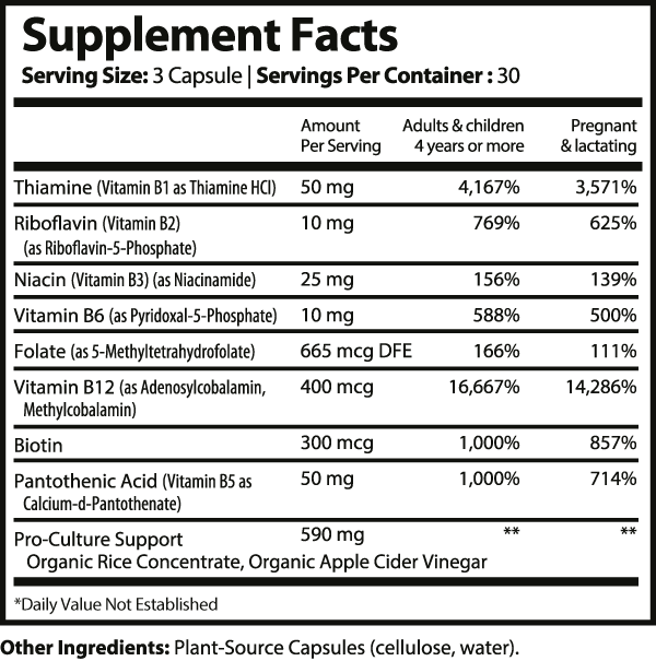 Master Vitamin B Complex: Where Health Meets Mastery