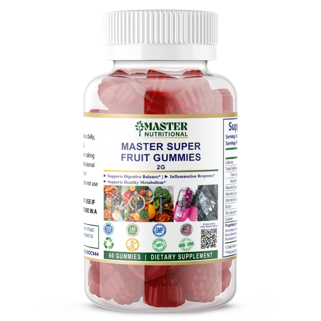 Super Fruit Gummies w/Essential Vitamins