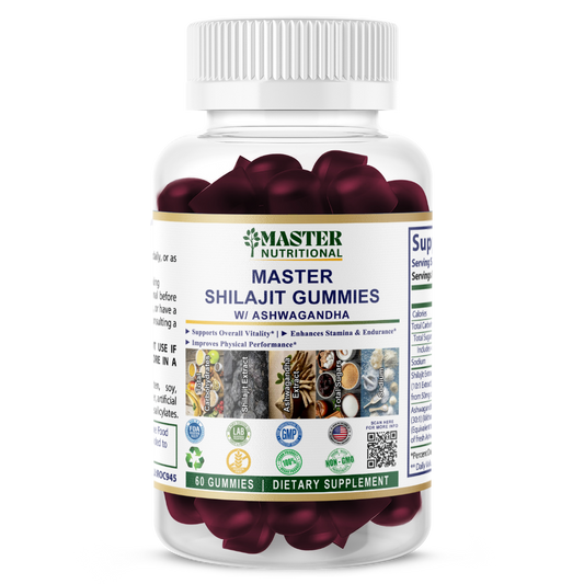Premium Shilajit Gummies w/Ashwagandha