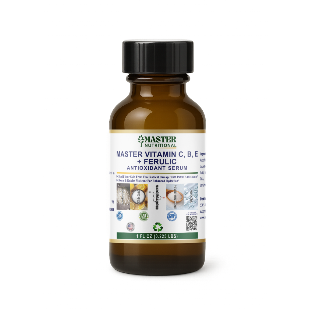 Vitamin C, B, E + Ferulic Antioxidant Serum, USA Made