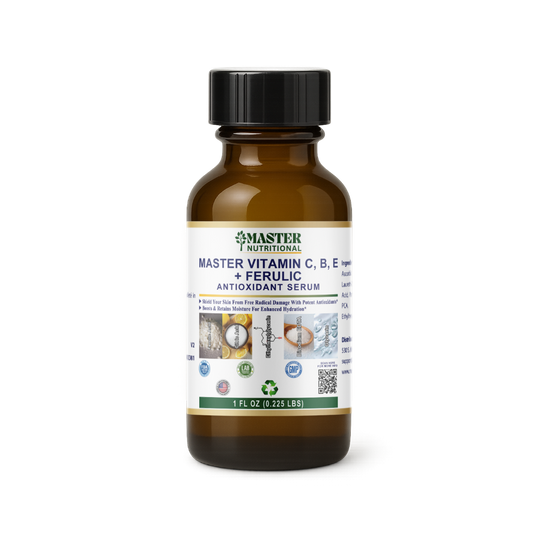 Vitamin C, B, E + Ferulic Antioxidant Serum, USA Made