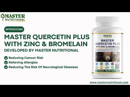 Master Quercetin Plus: Unveiling the Pinnacle of Joint Wellness and Immune Empowerment