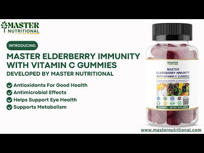 Master Elderberry Immunity W/Vitamin C Gummies: Effective Way to Support Immune Health