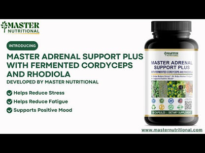 Master Adrenal Support Plus - The Key to Vibrant Health