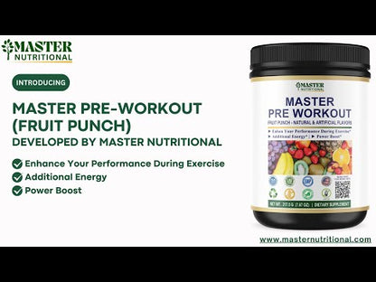 Master Pre-workout Fruit Punch: Lift Your Workouts and Experience a Pump Like Never Before