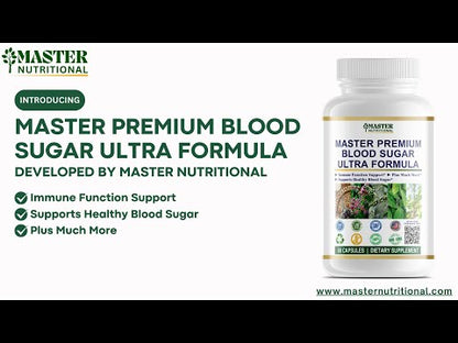 Master Premium Blood Sugar Ultra Formula: Your Key to Maintaining Optimal Sugar Balance