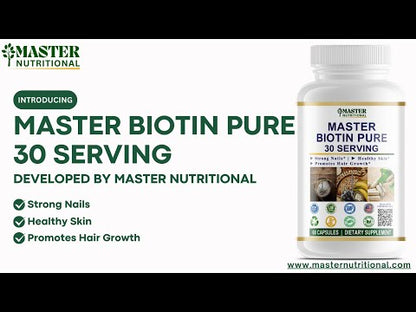 Master Hair Biotin Pure: Improve Your Nail and Hair Care Routine