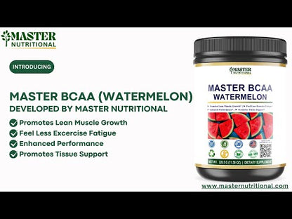 Master BCAA Watermelon: Your Energy, Gut, and Immunity Ally